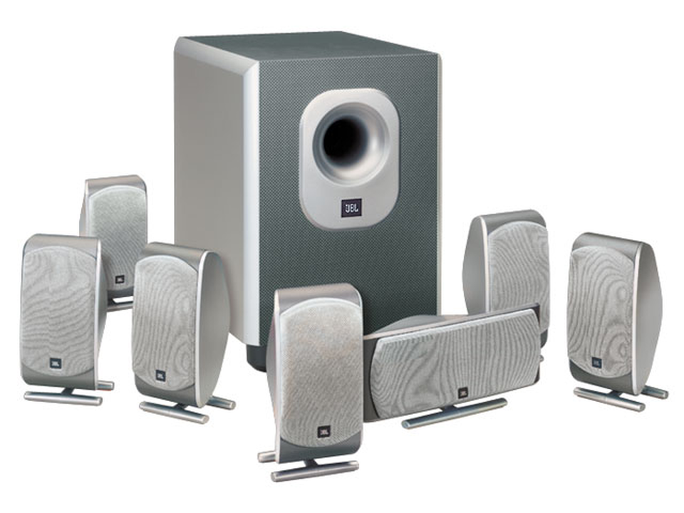 SCS 200.7 - Black - Complete 8-Piece System - Hero